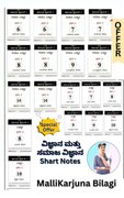 ವಿಜ್ಞಾನ ಮತ್ತು ಸಮಾಜ ವಿಜ್ಞಾನ 7 ರಿಂದ 10 ನೇ ತರಗತಿ | Printed Short Notes | ಮಲ್ಲಿಕಾರ್ಜುನ್ ಬಿಳಗಿ