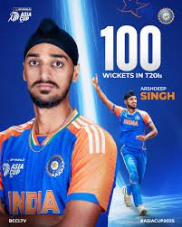 ಅರ್ಶ್‌ದೀಪ್ ಸಿಂಗ್ ಟಿ20ಯಲ್ಲಿ 100 ವಿಕೆಟ್ ಪಡೆದ ಮೊದಲ ಭಾರತೀಯ