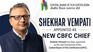 CBFC ನೂತನ ಅಧ್ಯಕ್ಷರಾಗಿ ಶಶಿ ಶೇಖರ್ ವೆಂಪತಿ ನೇಮಕ: ಪ್ರಸೂನ್ ಜೋಶಿ ನಿರ್ಗಮನ