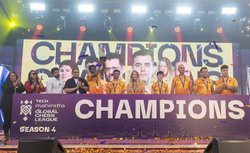 ಟೆಕ್ ಮಹೀಂದ್ರಾ ಗ್ಲೋಬಲ್ ಚೆಸ್ ಲೀಗ್ 2026: 'ಗಂಗಾ ಗ್ರಾಂಡ್‌ಮಾಸ್ಟರ್ಸ್' ತಂಡಕ್ಕೆ ಮೊದಲ ಚಾಂಪಿಯನ್ ಪಟ್ಟ!