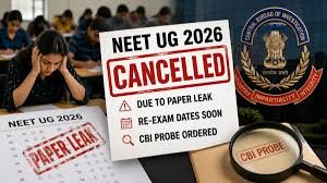NEET UG ಪರೀಕ್ಷೆ ರದ್ದು: ಪತ್ರಿಕೆ ಸೋರಿಕೆ ಹಿನ್ನೆಲೆ CBI ತನಿಖೆಗೆ ಆದೇಶ