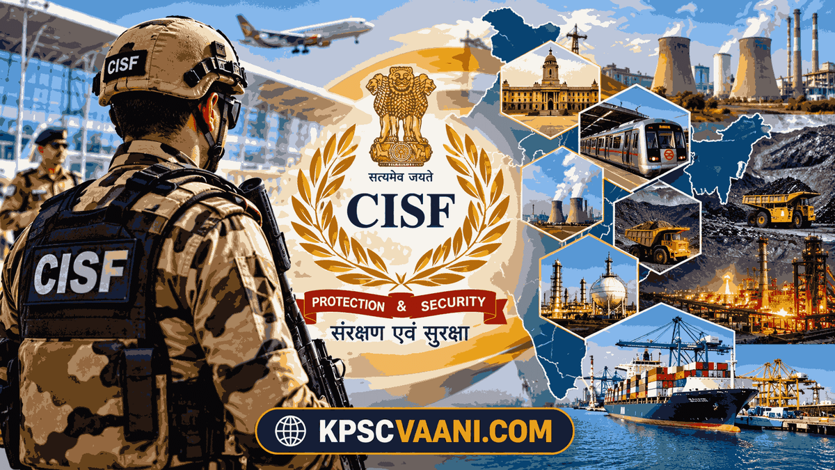 ಸಿಐಎಸ್‌ಎಫ್ (CISF) ಆಡಳಿತದಲ್ಲಿ ಐತಿಹಾಸಿಕ ಮರುಸಂಘಟನೆ: ನವೆಂಬರ್ 1ರಿಂದ ಜಾರಿಗೆ ಹೊಸ ಕ್ಷೇತ್ರ-ಆಧಾರಿತ ವ್ಯವಸ್ಥೆ