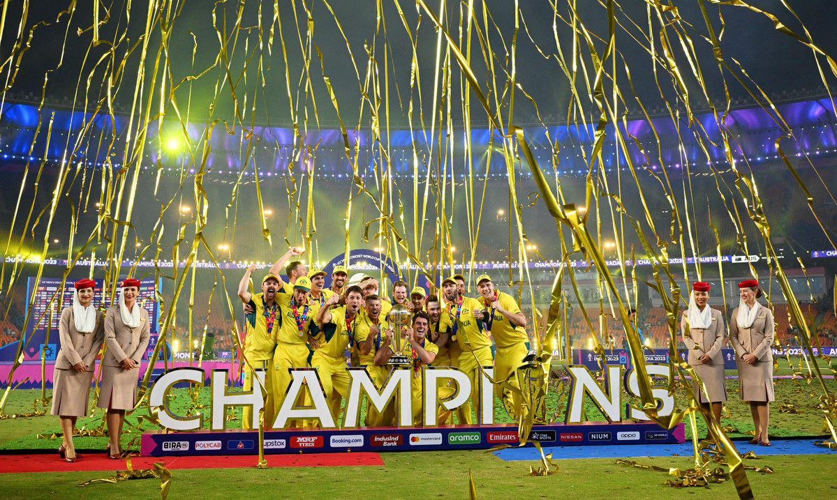 World Cup 2023 : ಆರನೇ ಬಾರಿಗೆ ವಿಶ್ವ ಚಾಂಪಿಯನ್ ಆದ ಆಸ್ಟ್ರೇಲಿಯಾ