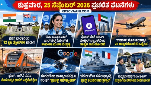 ಕಿರು ಸುದ್ದಿಗಳು 28-09-2026