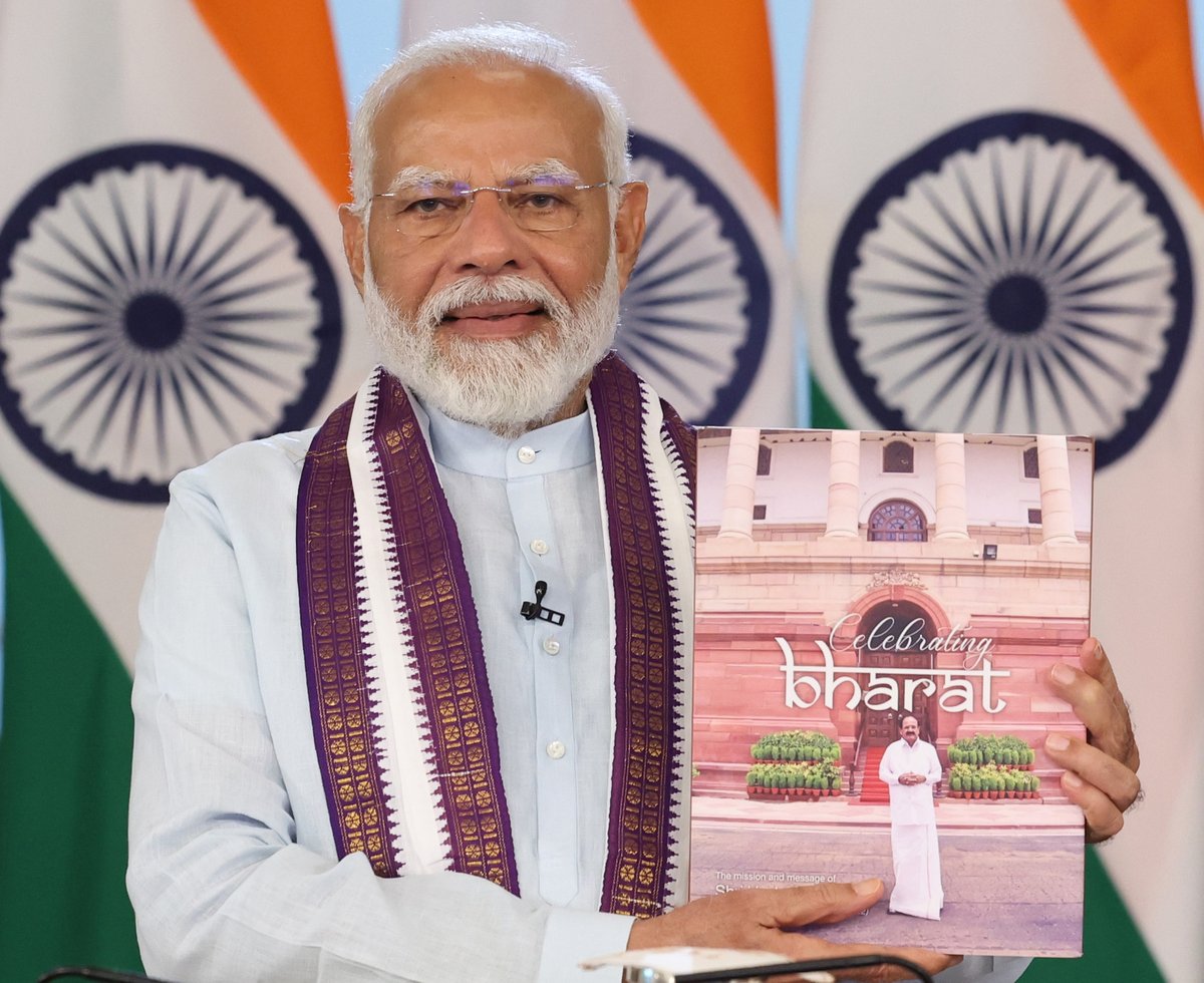 ವೆಂಕಯ್ಯ ನಾಯ್ಡು ಅವರ ಜೀವನ ಮತ್ತು ಪ್ರಯಾಣದ ಕುರಿತು 3 ಪುಸ್ತಕಗಳ ಬಿಡುಗಡೆ