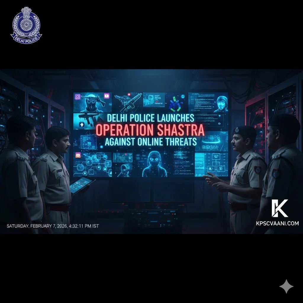 ದೆಹಲಿ ಪೊಲೀಸರ 'ಆಪರೇಷನ್ ಶಸ್ತ್ರ': ಡಿಜಿಟಲ್ ಲೋಕದ ರೌಡಿಸಂಗೆ ಬ್ರೇಕ್!