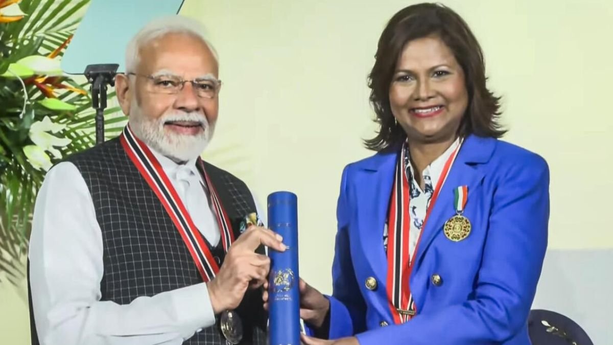 ಪ್ರಧಾನಿ ಮೋದಿಗೆ ಟ್ರಿನಿಡಾಡ್ ಮತ್ತು ಟೊಬಾಗೋದ ಅತ್ಯುನ್ನತ ನಾಗರಿಕ ಪ್ರಶಸ್ತಿ