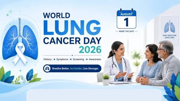 ವಿಶ್ವ ಶ್ವಾಸಕೋಶ ಕ್ಯಾನ್ಸರ್ ದಿನ 2026