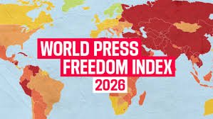 ವಿಶ್ವ ಪತ್ರಿಕಾ ಸ್ವಾತಂತ್ರ್ಯ ಸೂಚ್ಯಂಕ 2026: ಜಾಗತಿಕ ಮಟ್ಟದಲ್ಲಿ ಪತ್ರಿಕಾ ರಂಗಕ್ಕೆ ಹಿನ್ನಡೆ