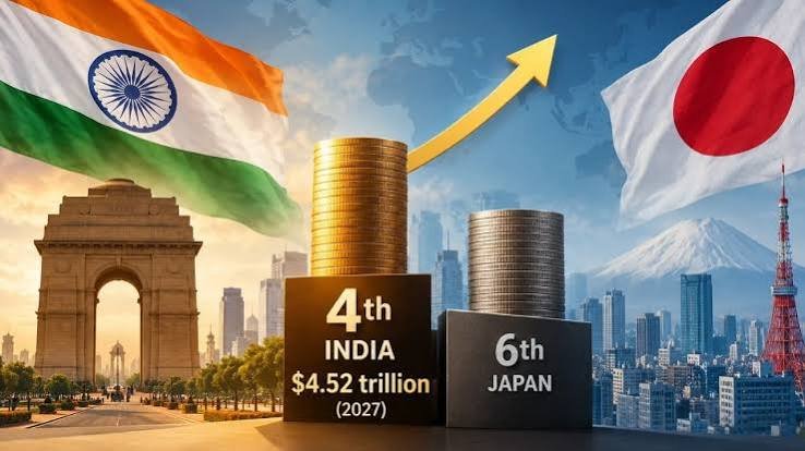2027ರ ವೇಳೆಗೆ ಭಾರತ ವಿಶ್ವದ 4ನೇ ಅತಿದೊಡ್ಡ ಆರ್ಥಿಕತೆ: ಐಎಂಎಫ್ (IMF) ವರದಿ ಬಿಡುಗಡೆ!