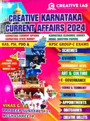 CREATIVE IAS | CREATIVE KARNATAKA CURRENT AFFAIRS 2024