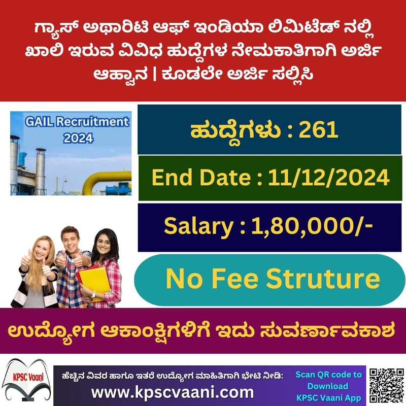 GAIL Recruitment 2024