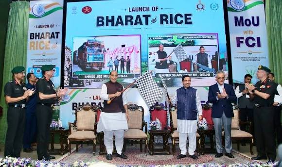 ಭಾರತೀಯ ಸೈನ್ಯದಿಂದ ‘ಭಾರತ್ ರೈಸ್’ (Bharat Rice) ಬಿಡುಗಡೆ: ಎಫ್‌ಸಿಐ (FCI) ಜೊತೆ ಐತಿಹಾಸಿಕ ಒಪ್ಪಂದ
