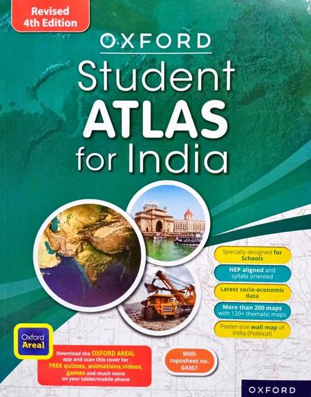 OXFORD Student Atlas For India| 4th Edition