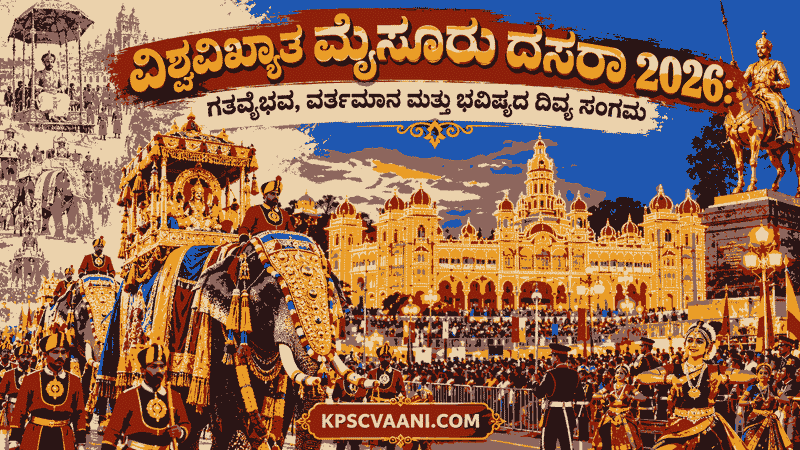 ವಿಶ್ವವಿಖ್ಯಾತ ಮೈಸೂರು ದಸರಾ 2026: ಗತವೈಭವ, ವರ್ತಮಾನ ಮತ್ತು ಭವಿಷ್ಯದ ದಿವ್ಯ ಸಂಗಮ