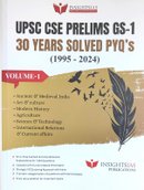 UPSC  CSE PRELIMS GS - 1 | INSIGHTS IAS PUBLICATION
