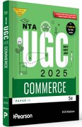 NTA UGC NET | SET | JRF Commerce 2025 – Paper II (5th Edition) by KVS Madaan | Pearson