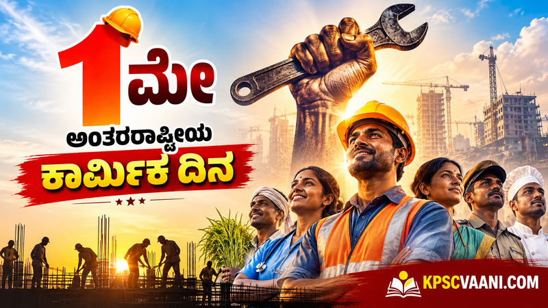 ಮೇ 1: ಅಂತರರಾಷ್ಟ್ರೀಯ ಕಾರ್ಮಿಕ ದಿನ
