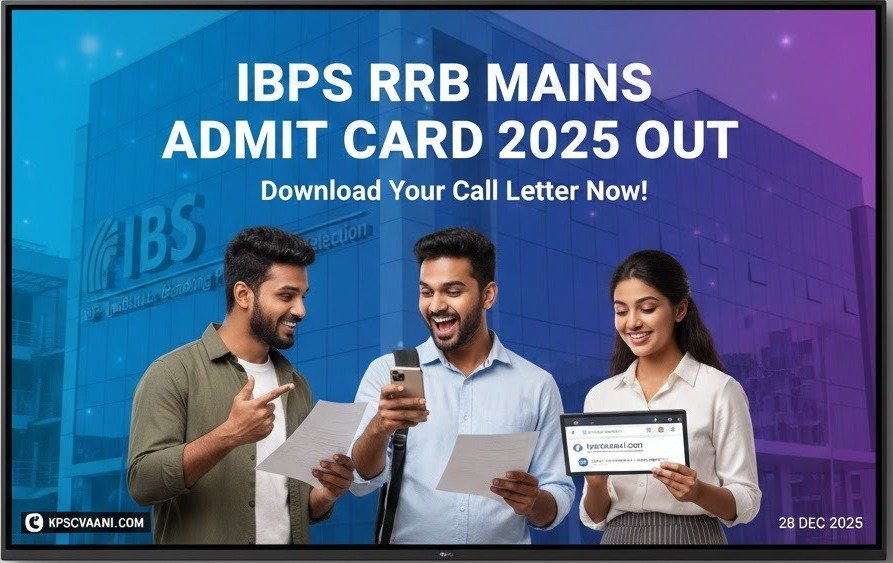 IBPS RRB PO Prelims Score Card 2025 ಬಿಡುಗಡೆ: ಇಂದೇ ಮುಖ್ಯ ಪರೀಕ್ಷೆಯ ಹಾಲ್ ಟಿಕೆಟ್ ಡೌನ್‌ಲೋಡ್ ಮಾಡಿ; ಲಿಂಕ್ ಇಲ್ಲಿದೆ!