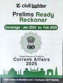 PRELIMS READY RECKONER | CIVIL LADDER  | ONLINE