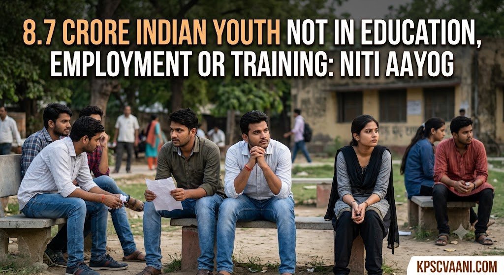 ಭಾರತದಲ್ಲಿ ನಿರುದ್ಯೋಗ ಮತ್ತು ಕೌಶಲ್ಯ ಕೊರತೆ: NITI Aayog ಪ್ರಕಟಿಸಿದ 8.7 ಕೋಟಿ 'NEET' ಯುವಕರ ವರದಿ