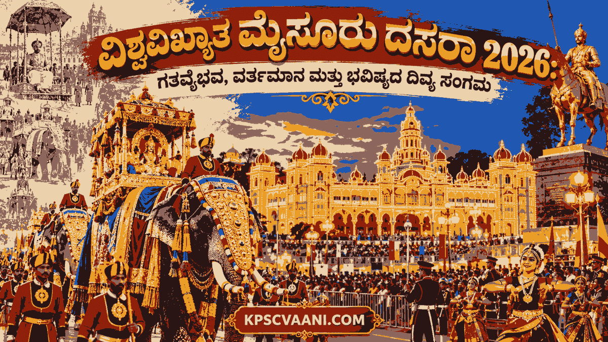 ವಿಶ್ವವಿಖ್ಯಾತ ಮೈಸೂರು ದಸರಾ 2026: ಗತವೈಭವ, ವರ್ತಮಾನ ಮತ್ತು ಭವಿಷ್ಯದ ದಿವ್ಯ ಸಂಗಮ