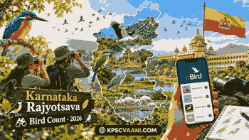 ಮೊದಲನೇ ಕರ್ನಾಟಕ ರಾಜ್ಯೋತ್ಸವ ಪಕ್ಷಿ ಗಣನೆ 2026