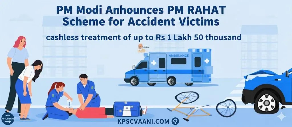 PM RAHAT ಯೋಜನೆ: ರಸ್ತೆ ಅಪಘಾತ ಸಂತ್ರಸ್ತರಿಗೆ ₹1.5 ಲಕ್ಷದವರೆಗೆ ಉಚಿತ ಚಿಕಿತ್ಸೆ!