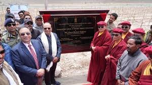 ಲಡಾಖ್‌ನ ಚಾಂಗ್‌ಥಾಂಗ್‌ನಲ್ಲಿ 14,000 ಅಡಿ ಎತ್ತರದಲ್ಲಿ ಐತಿಹಾಸಿಕ ನೀರಾವರಿ ಕಾಲುವೆ ಉದ್ಘಾಟನೆ!