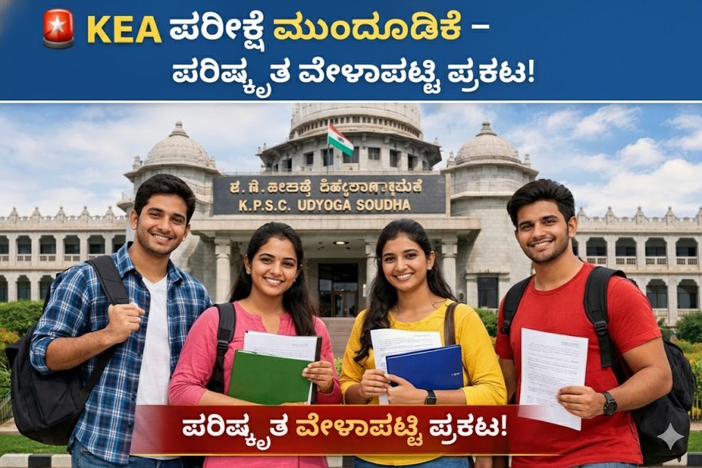 ಕರ್ನಾಟಕ ಪರೀಕ್ಷಾ ಪ್ರಾಧಿಕಾರ ಮಹತ್ವದ ಪ್ರಕಟಣೆ; 708 ಹುದ್ದೆ ನೇಮಕಾತಿ ಅಪ್ಡೇಟ್ ಮತ್ತು ಪರೀಕ್ಷೆಗಳು ಮುಂದೂಡಿಕೆ! ಪರಿಷ್ಕೃತ ದಿನಾಂಕ ಇಲ್ಲಿದೆ