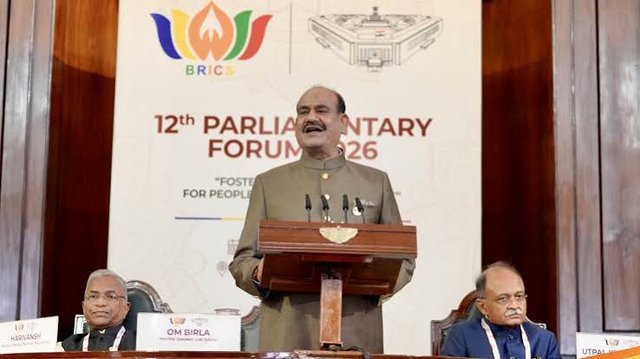 12ನೇ ಬ್ರಿಕ್ಸ್ ಸಂಸದೀಯ ಒಕ್ಕೂಟದ ಸಭೆ 2026: ನವದೆಹಲಿಯಲ್ಲಿ ಲೋಕಸಭಾ ಅಧ್ಯಕ್ಷ ಓಂ ಬಿರ್ಲಾ ಚಾಲನೆ