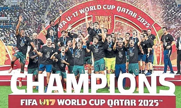 ಫಿಫಾ ಅಂಡರ್-17 ವಿಶ್ವಕಪ್ 2025: ಪೋರ್ಚುಗಲ್‌ಗೆ ಮೊದಲ ಪ್ರಶಸ್ತಿ