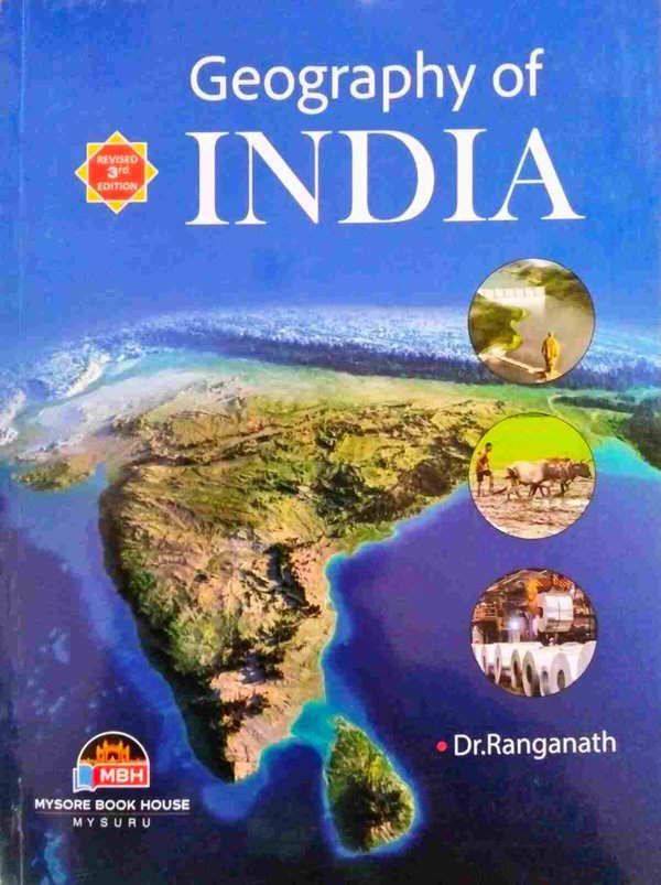 Geography Of India -Dr. Ranganath | 3rd Edition