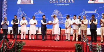 ಗೋವಾ ಪೊಲೀಸ್‌ಗೆ ಅತ್ಯುನ್ನತ ‘ಪ್ರೆಸಿಡೆಂಟ್ಸ್ ಕಲರ್’ ಗೌರವ
