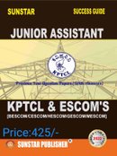 KPTCL & ESCOM'S Junior Assistant Success Guide - Sunstar
