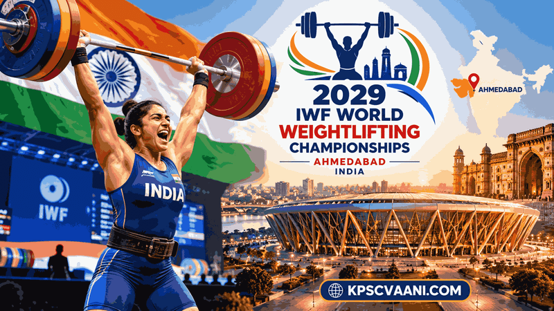 2029ರ ವಿಶ್ವ ವೇಟ್‌ಲಿಫ್ಟಿಂಗ್ ಚಾಂಪಿಯನ್‌ಶಿಪ್‌ಗೆ ಅಹಮದಾಬಾದ್ ಆತಿಥ್ಯ: ಇತಿಹಾಸದಲ್ಲಿಯೇ ಪ್ರಥಮ ಬಾರಿ ಭಾರತಕ್ಕೆ ಒಲಿದ ಹೆಮ್ಮೆ