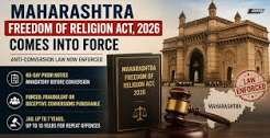 ಮಹಾರಾಷ್ಟ್ರ ಧಾರ್ಮಿಕ ಸ್ವಾತಂತ್ರ್ಯ ಕಾಯ್ದೆ 2026: ರಾಷ್ಟ್ರಪತಿ ದ್ರೌಪದಿ ಮುರ್ಮು ಅಂಕಿತ