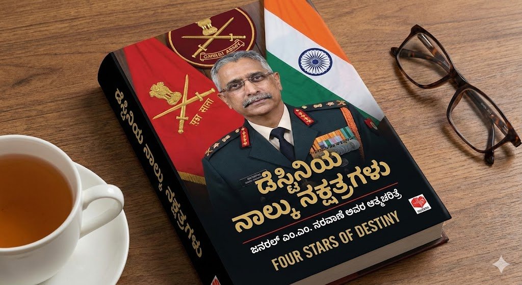 ಜನರಲ್ ಮನೋಜ್ ಮುಕುಂದ್ ನರವಾಣೆ ಅವರ ಆತ್ಮಚರಿತ್ರೆ 'ಫೋರ್ ಸ್ಟಾರ್ಸ್ ಆಫ್ ಡೆಸ್ಟಿನಿ'