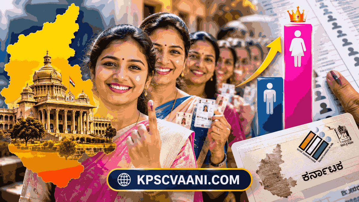 ಕರ್ನಾಟಕ ಮತದಾರರ ಪಟ್ಟಿ: ಇತಿಹಾಸದಲ್ಲೇ ಮೊದಲ ಬಾರಿಗೆ ಪುರುಷರಿಗಿಂತ ಮಹಿಳಾ ಮತದಾರರೇ ಹೆಚ್ಚು!