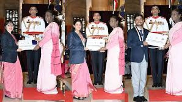 ರಾಷ್ಟ್ರಪತಿ ಮುರ್ಮು ಅವರಿಂದ 2022-23ನೇ ಸಾಲಿನ ‘ಮೈ ಭಾರತ್ - NSS’ ಪ್ರಶಸ್ತಿ ಪ್ರದಾನ