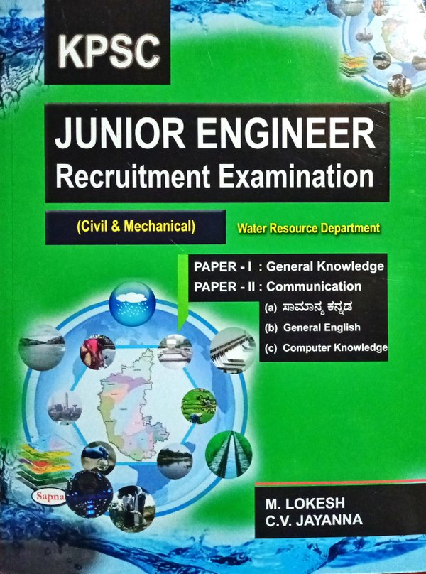 KPSC JUNIOR ENGINEER RECRUITMENT EXAMINATION| CIVIL & MECHANICAL| Sapna