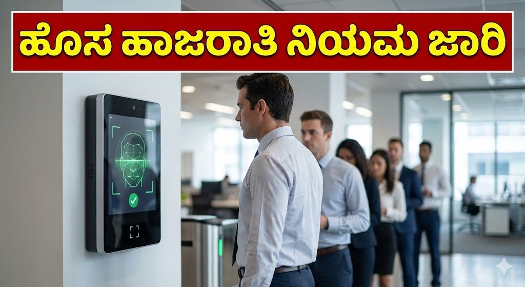 ಕರ್ನಾಟಕದಲ್ಲಿ 'ಅಡ್ವಾನ್ಸ್ಡ್ ಅಟೆಂಡೆನ್ಸ್ ಸಿಸ್ಟಮ್' ಜಾರಿ