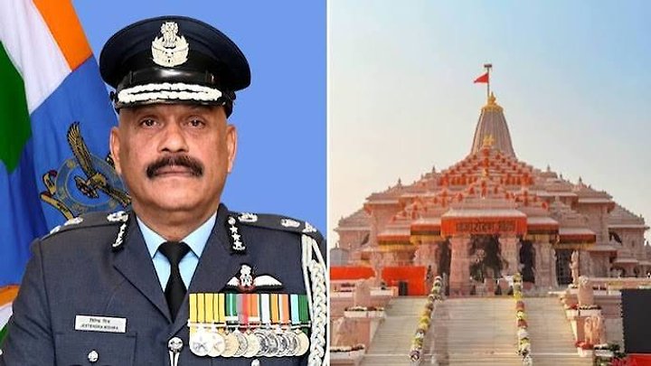 ಅಯೋಧ್ಯೆ ರಾಮಮಂದಿರ ಟ್ರಸ್ಟ್‌ನ ಮೊದಲ ಸಿಇಒ ಆಗಿ ಏರ್ ಮಾರ್ಷಲ್ ಜಿತೇಂದ್ರ ಮಿಶ್ರಾ ನೇಮಕ