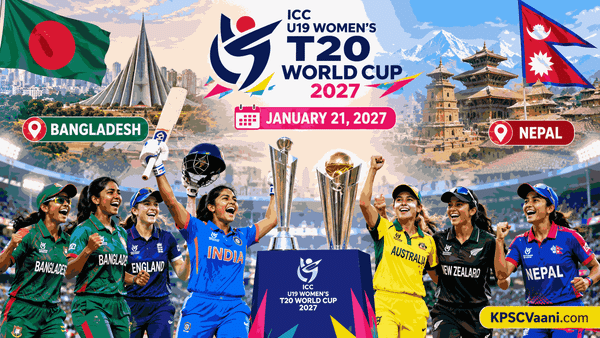 2027 ರ ಮಹಿಳಾ U19 T20 ವಿಶ್ವಕಪ್ ಜನವರಿ 21 ರಂದು ಬಾಂಗ್ಲಾದೇಶ ಮತ್ತು ನೇಪಾಳದಲ್ಲಿ ಆರಂಭವಾಗಲಿದೆ.