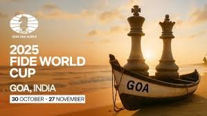 ಫಿಡೆ(FIDE) ಚೆಸ್ ವಿಶ್ವಕಪ್ ಆತಿಥ್ಯವಹಿಸಲಿರುವ ಗೋವಾ
