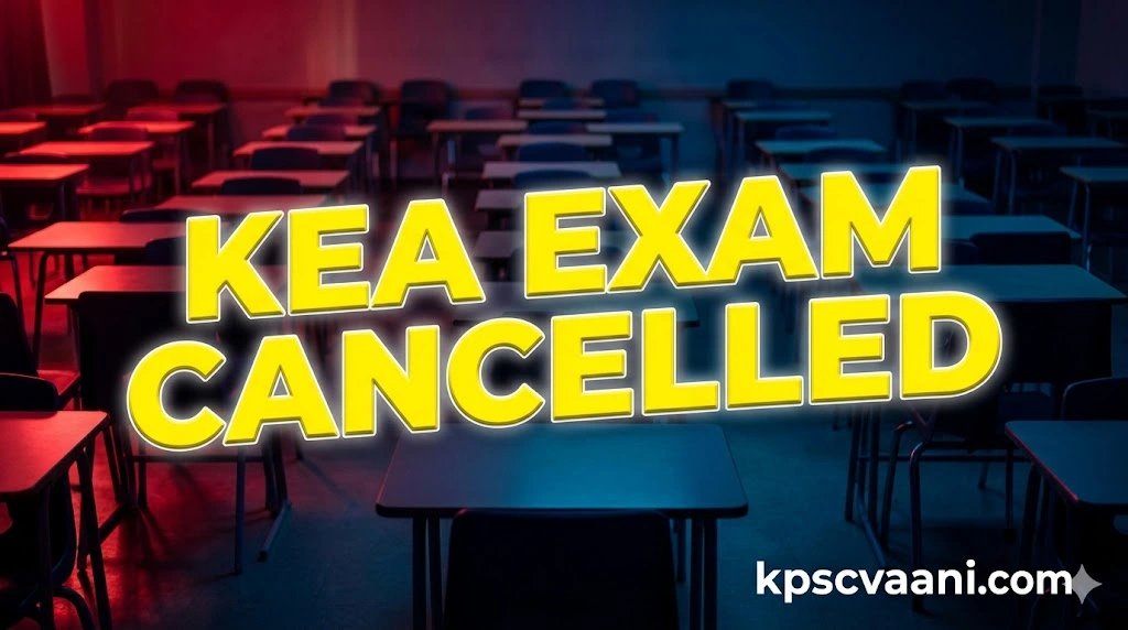 KEA Exam Cancelled 2026: ಕೆಇಎ ಇಂದ ಉದ್ಯೋಗಾಕಾಂಕ್ಷಿಗಳಿಗೆ ಬಿಗ್ ಶಾಕ್! ಮೇ 9, 10ರಂದು ನಡೆಯಬೇಕಿದ್ದ ಈ ಪರೀಕ್ಷೆಗಳು ದಿಢೀರ್ ರದ್ದು!