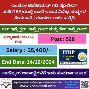 ITBP Recruitment 2024