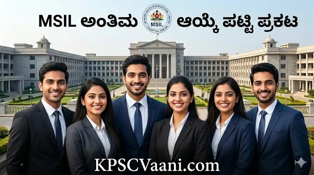 MSIL ನೇಮಕಾತಿ 2026: ಗುಮಾಸ್ತರು ಮತ್ತು ಸಹಾಯಕ ವ್ಯವಸ್ಥಾಪಕ ಹುದ್ದೆಗಳ ಅಂತಿಮ ಆಯ್ಕೆ ಪಟ್ಟಿ ಪ್ರಕಟ! ನಿಮ್ಮ ಹೆಸರು ಚೆಕ್ ಮಾಡಿ