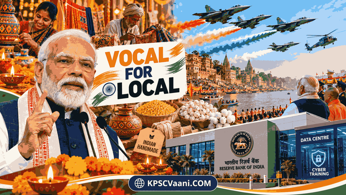 'ವೋಕಲ್ ಫಾರ್ ಲೋಕಲ್' ಅಭಿಯಾನಕ್ಕೆ ಪ್ರಧಾನಿ ನರೇಂದ್ರ ಮೋದಿ ಕರೆ: ದೀಪಾವಳಿ ಸಂಭ್ರಮದ ನಡುವೆ ಪ್ರಮುಖ ಸಂದೇಶ!