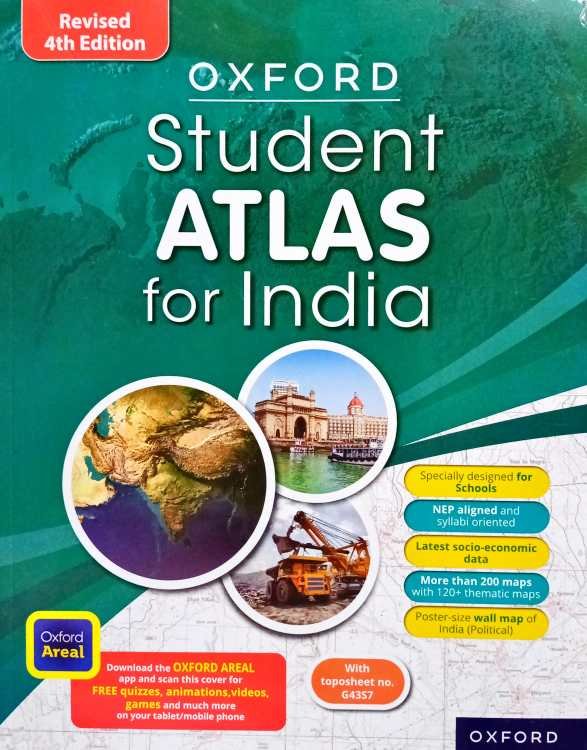 OXFORD Student Atlas For India| 4th Edition